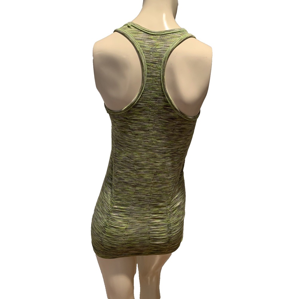 ATHLETA GREEN RACERBACK TANK RUCHED SIZE Small - Picture 5 of 9
